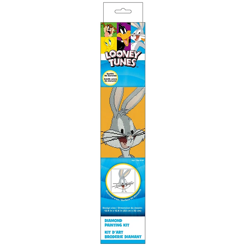 Camelot Dotz Looney Tunes Bugs Bunny Diamond Painting Kit