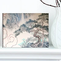 Designart - Chinese Blue Tree Art