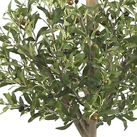 4.5ft. Potted Olive Double Topiary Tree