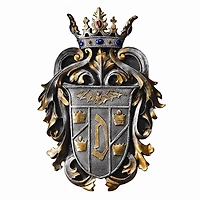 Design Toscano 21" Count Dracula's Coat of Arms Wall Plaque
