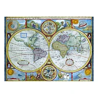 Antique World Map 1000 Piece Jigsaw Puzzle