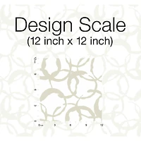 RoomMates Scattered Rings Peel & Stick Wallpaper