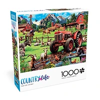 Assorted Country Life 1,000 Piece Puzzle