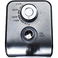 Brentwood 2.3qt. Black Single-Touch Instant Hot Water Dispenser