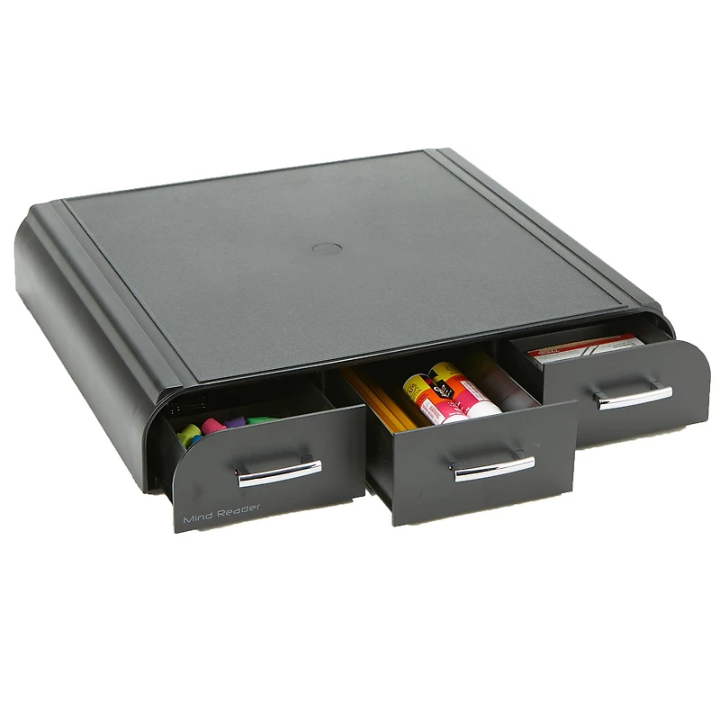 Mind Reader Laptop & Monitor Stand Organizer