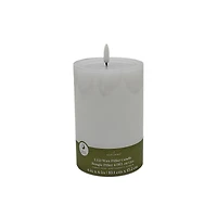 4" x 6" LED Wax Pillar Flickering Candle by Ashland