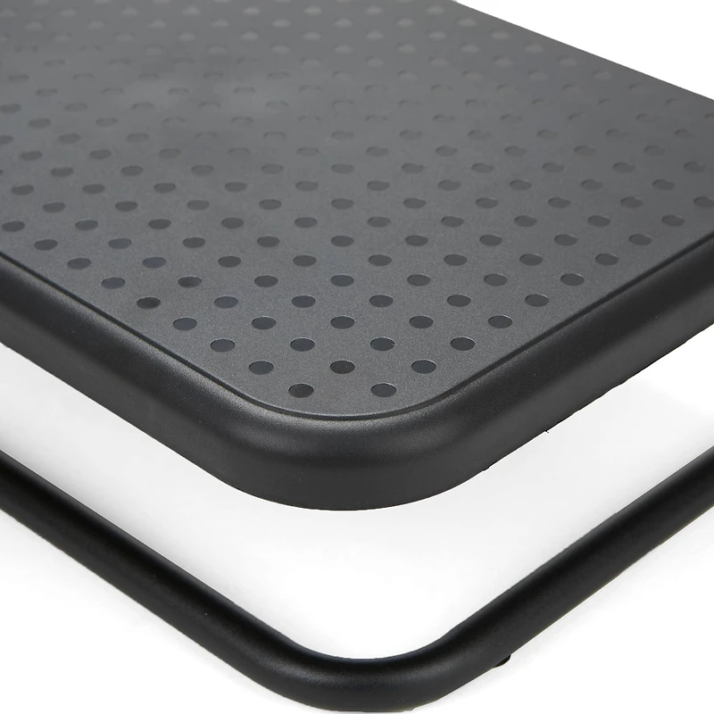 Mind Reader Black Metal Monitor Stand Riser