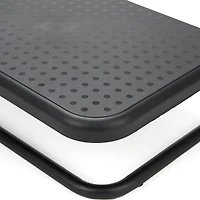 Mind Reader Black Metal Monitor Stand Riser