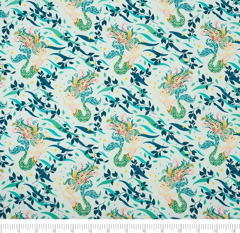 SINGER Mermaid Designed by Denise Palmer Cotton Fabric Bundle