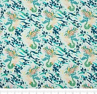 SINGER Mermaid Designed by Denise Palmer Cotton Fabric Bundle