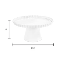 10" White Melamine Cake Stand by Celebrate It™