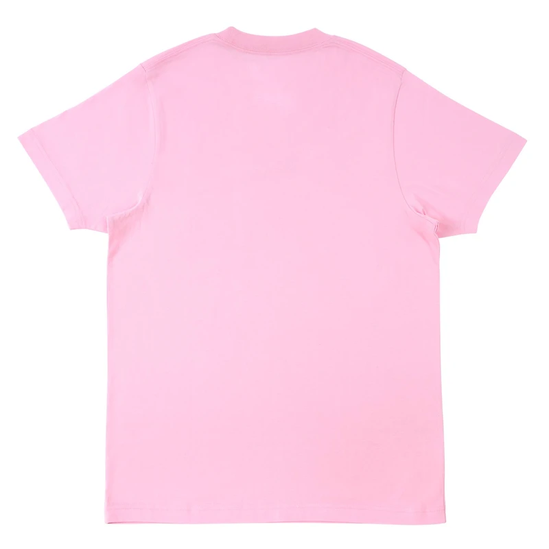 Pink Santas & Bows Adult Crew Neck T-Shirt by Celebrate It