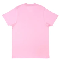Pink Santas & Bows Adult Crew Neck T-Shirt by Celebrate It
