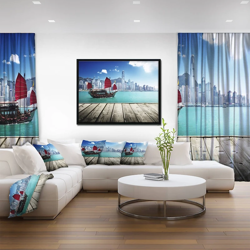 Designart - Hong Kong Harbor