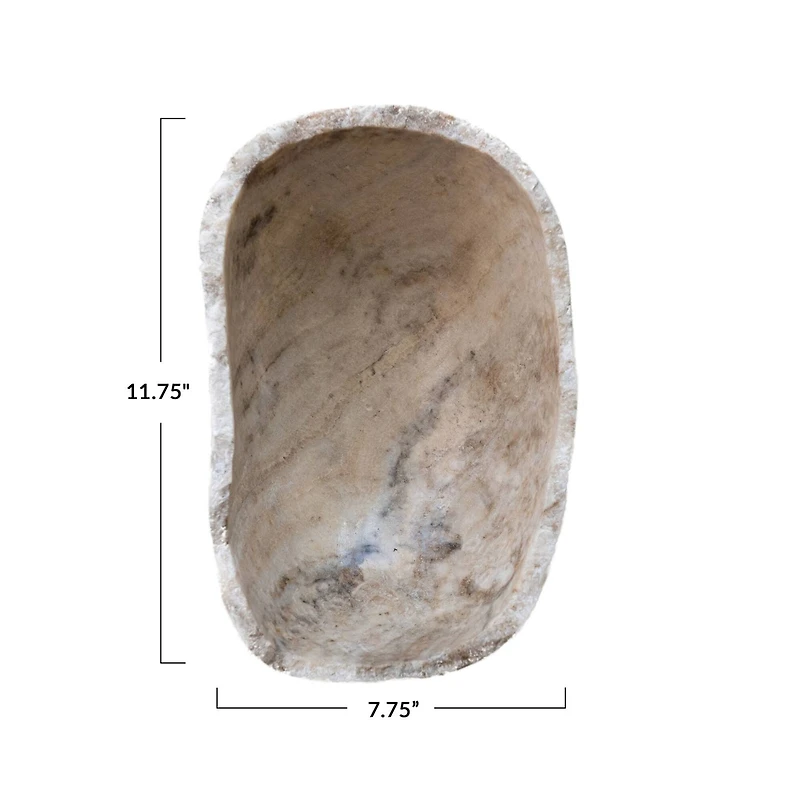 Hello Honey® Natural Onyx Bowl with Live Edge