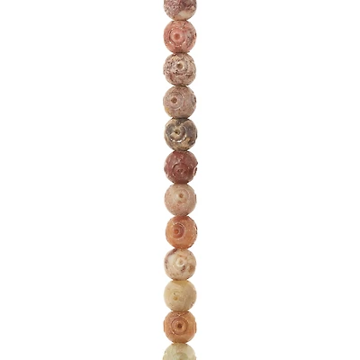 Brown Mix Soapstone Round Beads, 8mm by Bead Landing™
