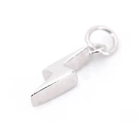 Sterling Silver Bolt Icon Charm by Bead Landing™