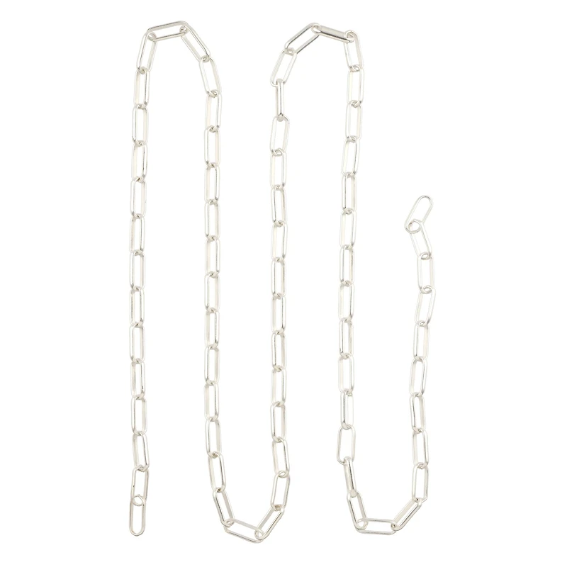 Paper Clip Necklace Chain by Bead Landing