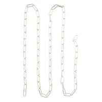 Paper Clip Necklace Chain by Bead Landing
