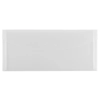 JAM Paper 4.25" x 9.75" Clear Plastic Tuck Flap Closure Envelopes, 12ct.