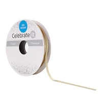 1/8" x 10yd. Metallic Lamé Ribbon by Celebrate It®