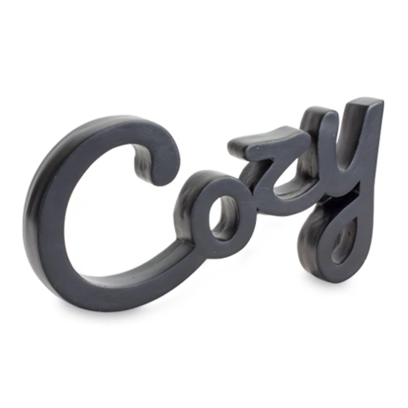 Black Cozy & Live Simply Décor Set