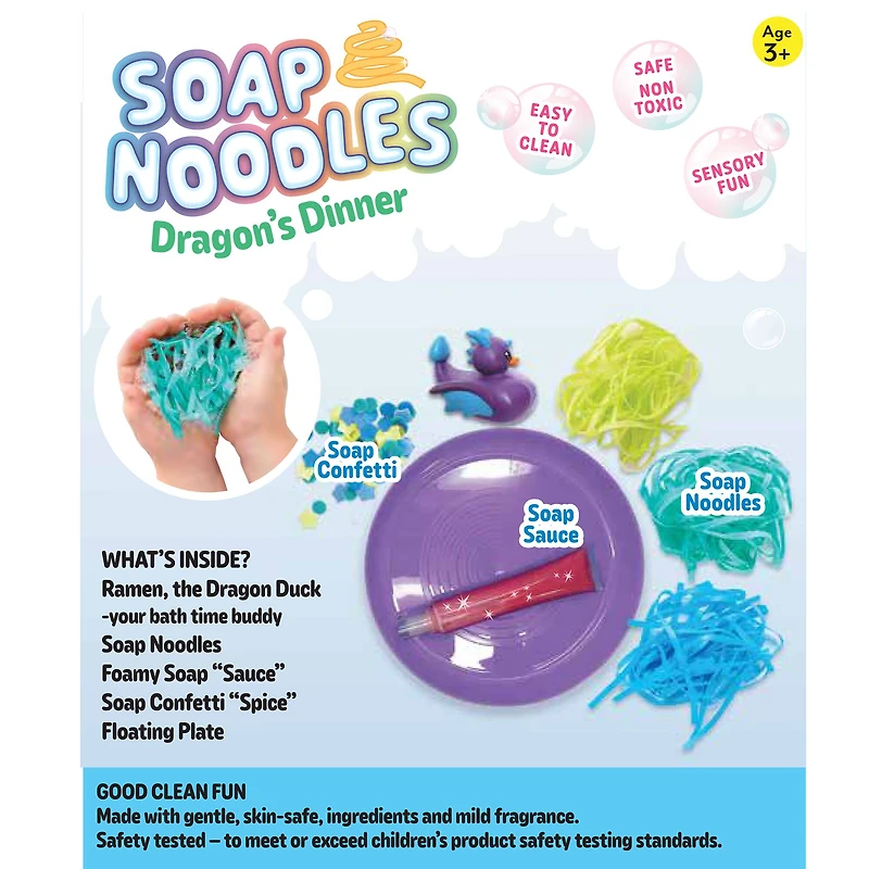 Faber-Castell® Soap Noodles Dragon's Dinner Bathtub Kit