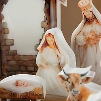 Glitzhome® Christmas Nativity Figurine Set