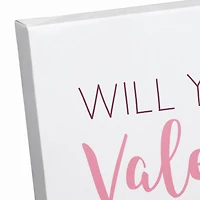 Be My Valentine Choice 11" x 14" Canvas Wall Art