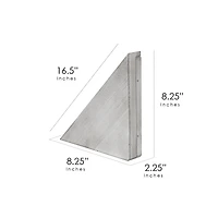 Floating Corner Shelves Set