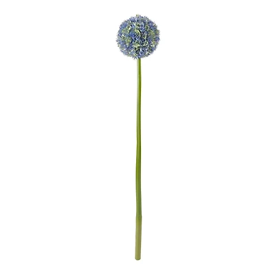 Blue Ball Flower Stem, 3ct.