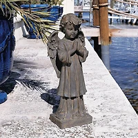 Design Toscano 28" The Angel's Message Garden Statue