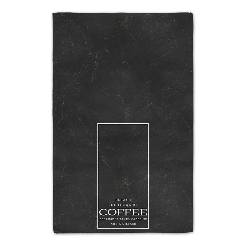 Coffee Caffeine Village 16" x 25" Towel Set