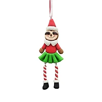 6.25" Clay Sloth Ornament by Ashland®