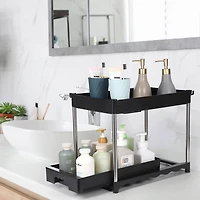 NEX™ 16" 2-Tier Under Sink Organizer with Sliding Drawer