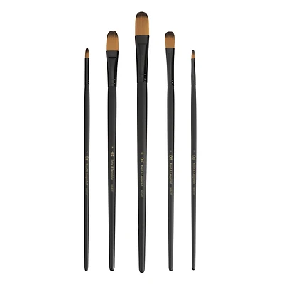 12 Packs: 5 ct. (60 total) Royal & Langnickel® Essentials™ Filbert Brush Set