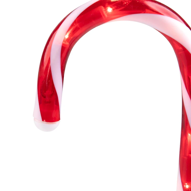 10ct. Candy Cane Lighted Christmas Pathway Markers