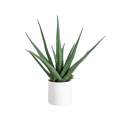 17.5in. Artificial Agave Plant