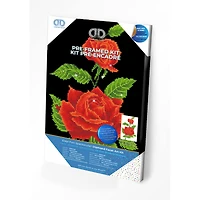 Diamond Dotz® Intermediate Red Rose Corsage with Frame Diamond Painting Kit