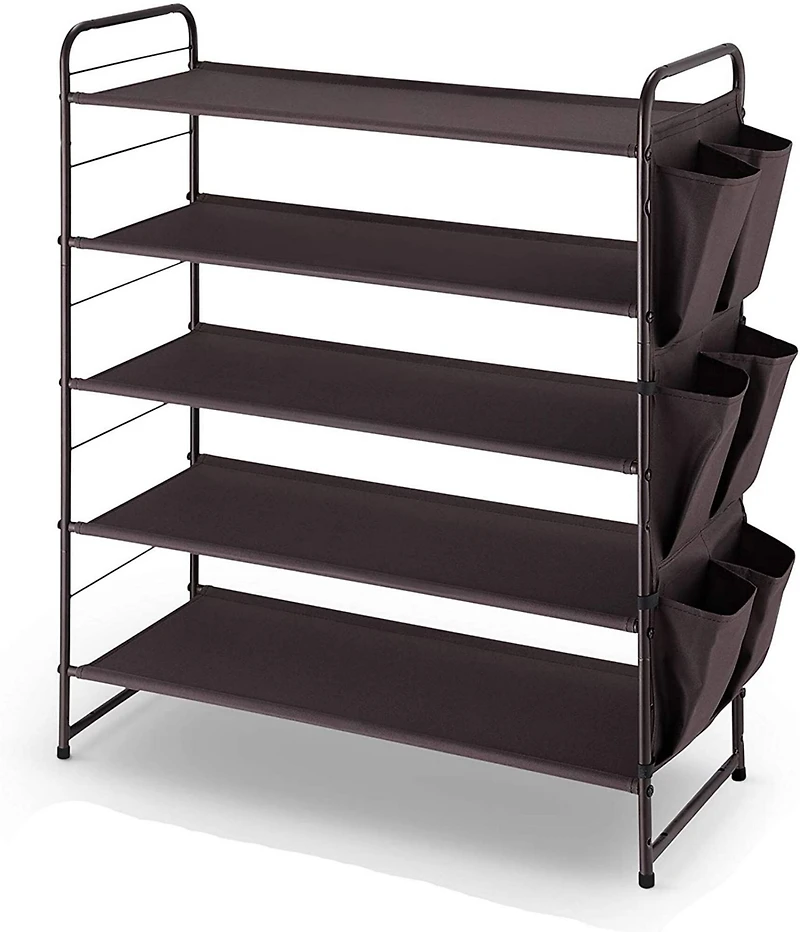 NEX™ Oumilen Bronze -Tier Stackable Shoe Rack