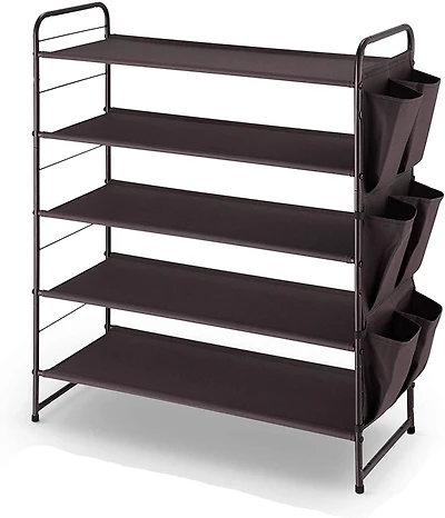 NEX™ Oumilen Bronze -Tier Stackable Shoe Rack