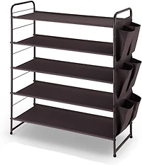 NEX™ Oumilen Bronze -Tier Stackable Shoe Rack