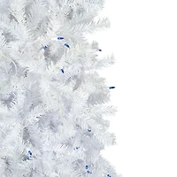 6.5ft. Pre-Lit Woodbury White Pine Artificial Christmas Tree