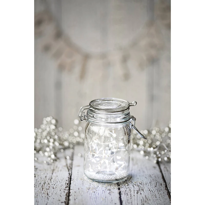 18ct. Warm White LED String Lights with Silver Wire by Ashland®