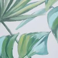 CosmoLiving by Cosmopolitan Set of 2 Green Canvas Wall Art 24", 32"