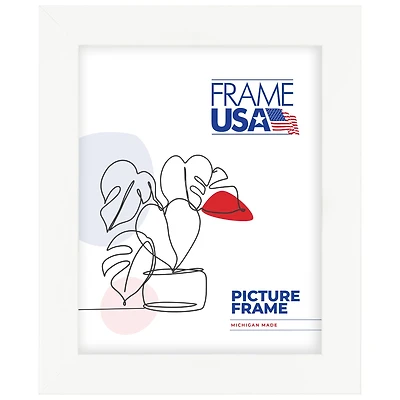 Frame USA Affordable Medium White Single Image Picture Frame