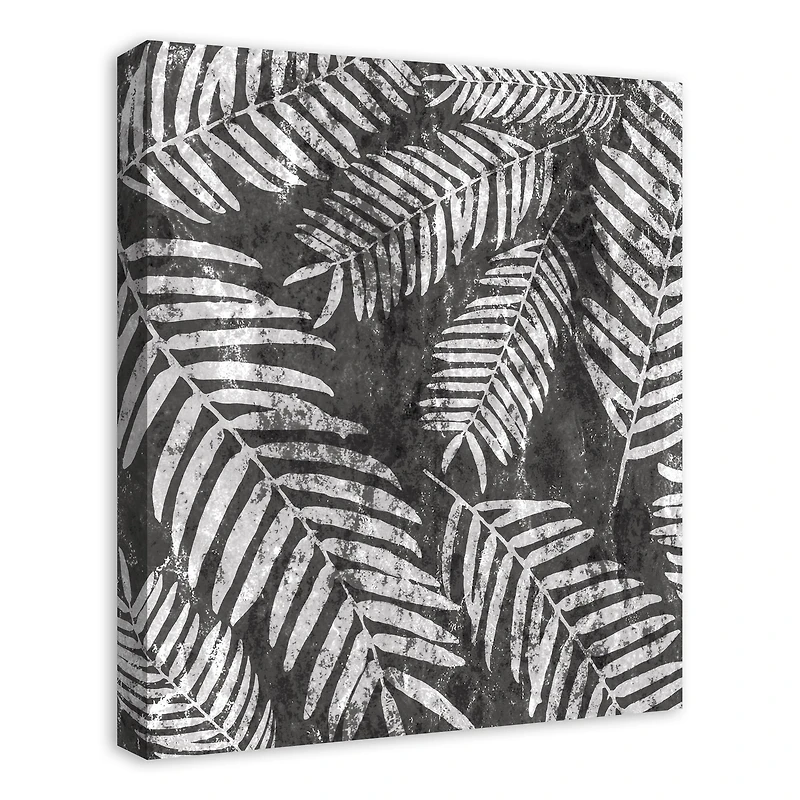 Fern Texture Pattern Canvas Wall Art