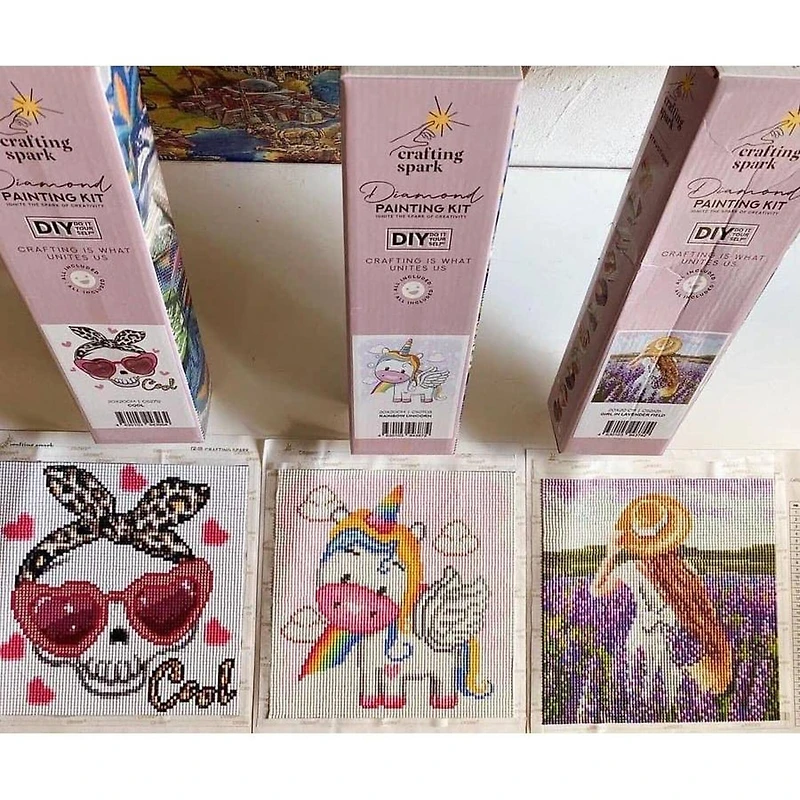 Crafting Spark Festival Of Colours  Diamond Painting Kit