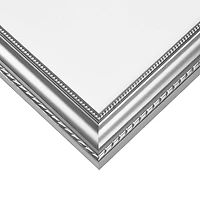 4 Pack Craig Frames Victoria Ornate Silver Picture Frame with Mat