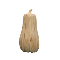 Hello Honey® 10.5" Natural Poplar Wood Pumpkin Figurine